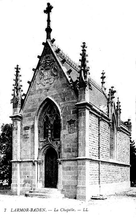 Chapelle de Larmor-Baden sur l'le de Berder (Bretagne).