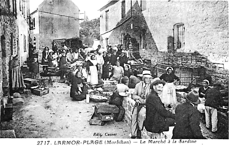 Ville de Larmor-Plage (Bretagne).
