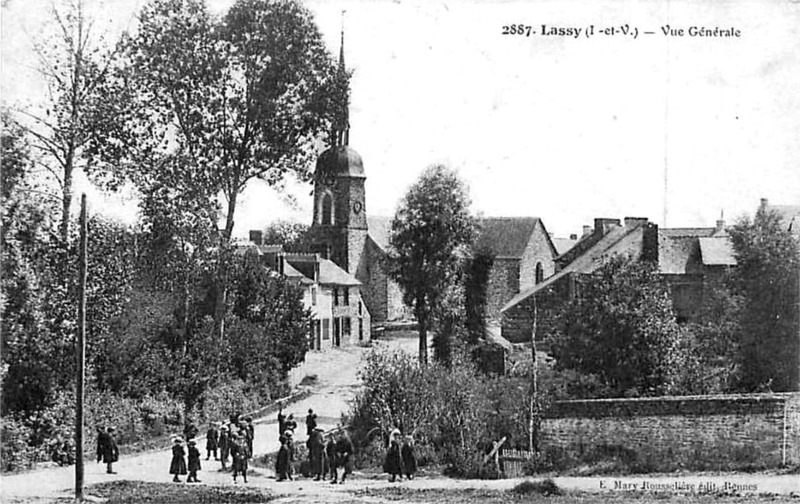Ville de Lassy (Bretagne).