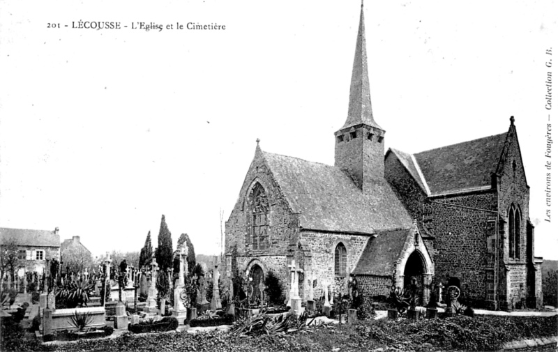 Eglise de Lcousse (Bretagne).
