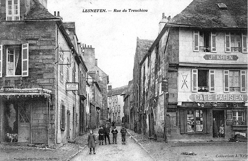 Ville de Lesneven (Bretagne).