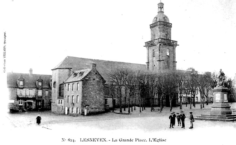 Eglise de Lesneven (Bretagne).