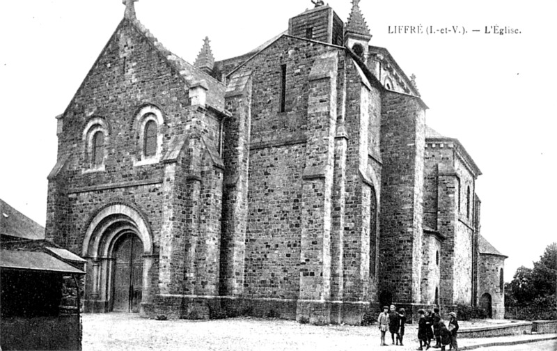 Eglise de Liffr (Bretagne).