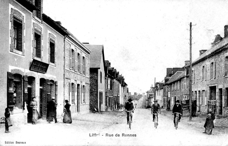 Ville de Liffr (Bretagne).