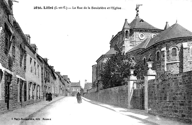 Ville de Liffr (Bretagne).