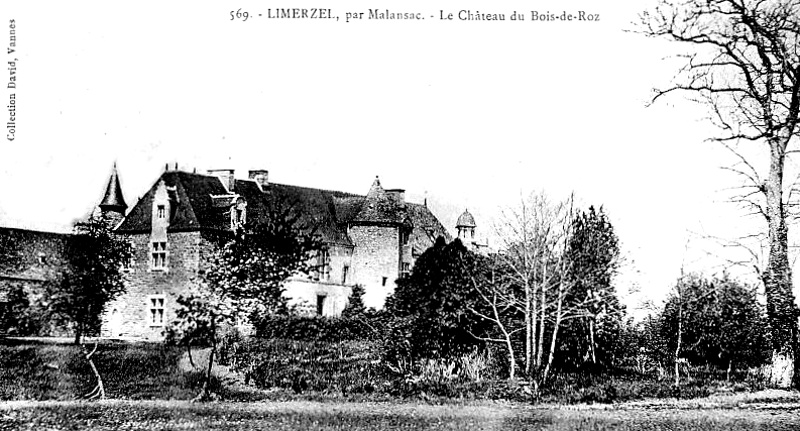 Château du Bois de Roz à Limerzel (Bretagne).