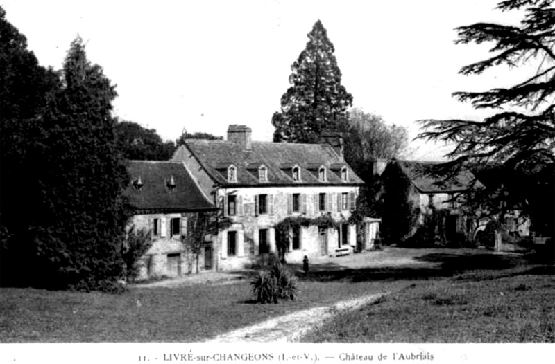 Manoir ou Chteau de Livr-sur-Changeon (Bretagne).