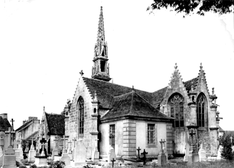 Eglise de Loc-Eguiner (Bretagne).