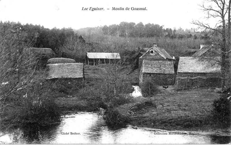 Moulin de Loc-Eguiner (Bretagne).