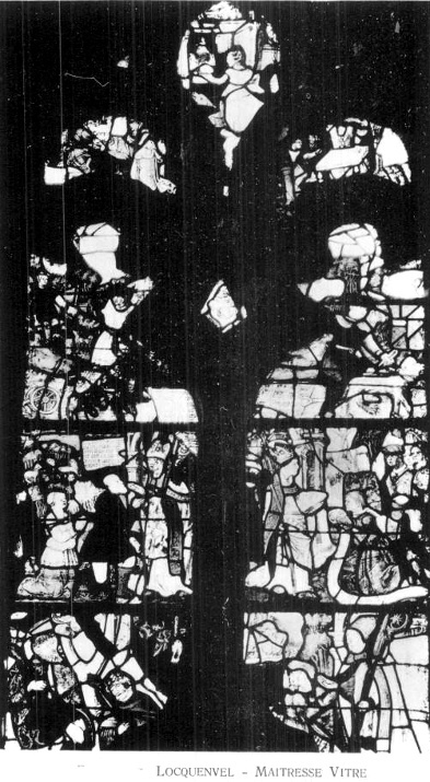 Matresse vitre de Loc-Envel ou Locquenvel (Bretagne).