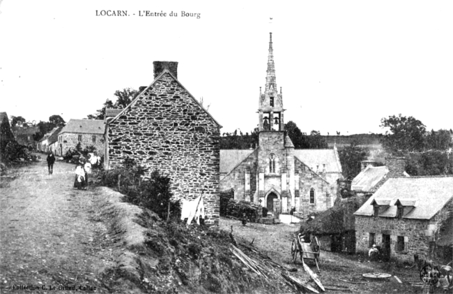 Eglise de Locarn (Bretagne).