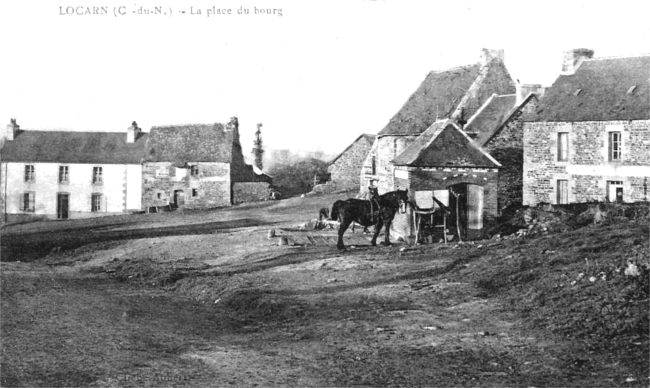 Ville de Locarn (Bretagne).