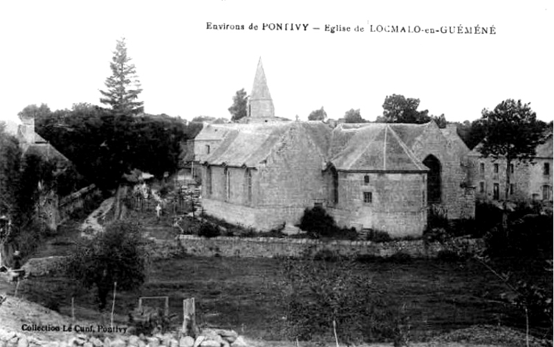 Eglise de Locmalo (Bretagne).