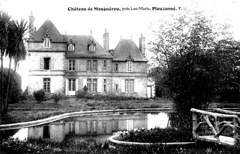 Chteau de Maugurou  Locmaria-Plouzan (Bretagne).