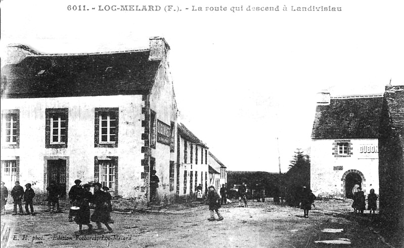 Ville de Locmélar (Bretagne).
