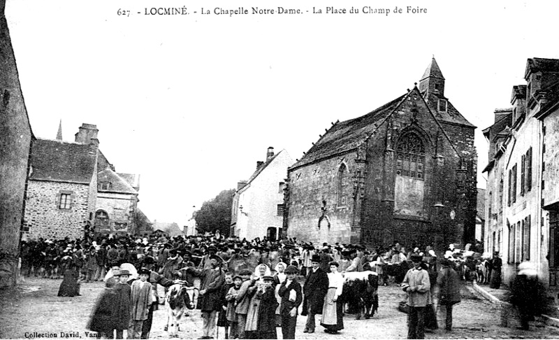 Eglise de Locmin (Bretagne).