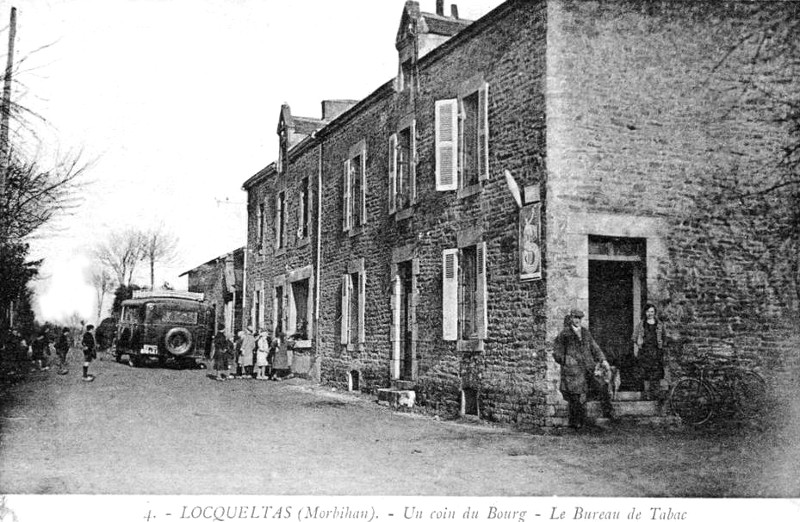 Ville de Locqueltas (Bretagne).