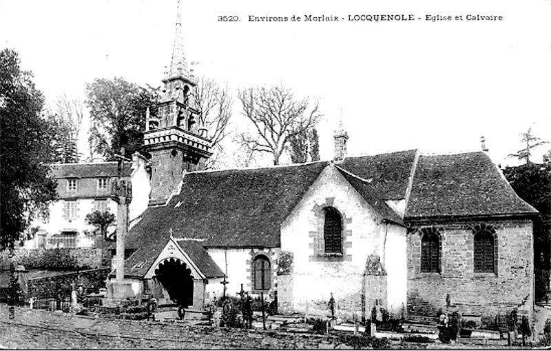 Eglise de Locqunol (Bretagne).