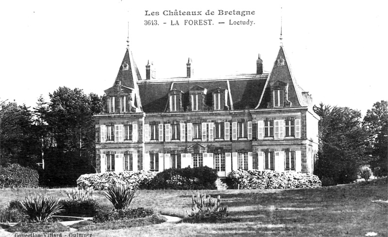 Chteau de Loctudy (Bretagne).