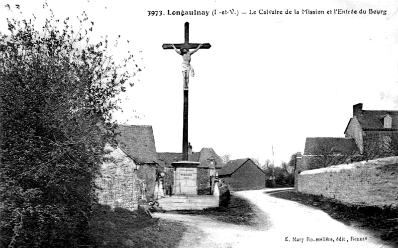 Croix de Longaulnay (Bretagne).