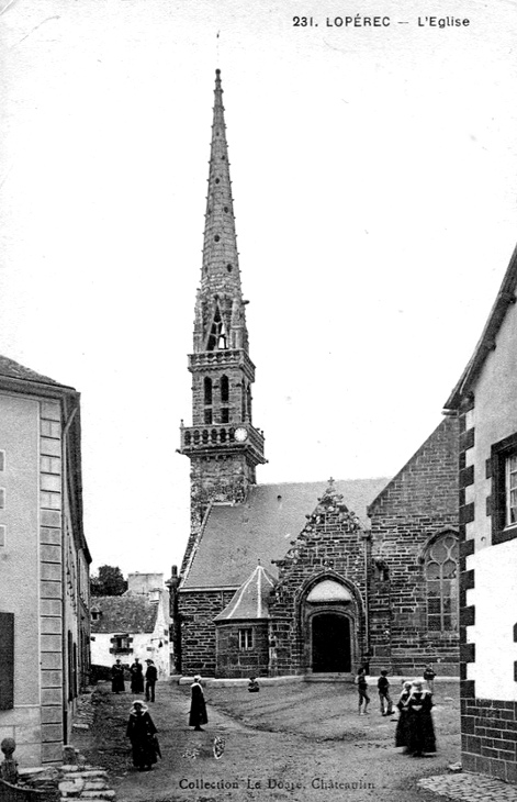 Eglise de Loprec (Bretagne).