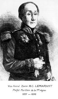 Ren� Constant Le Marant de Kerdaniel est un amiral fran�ais du XIX�me si�cle