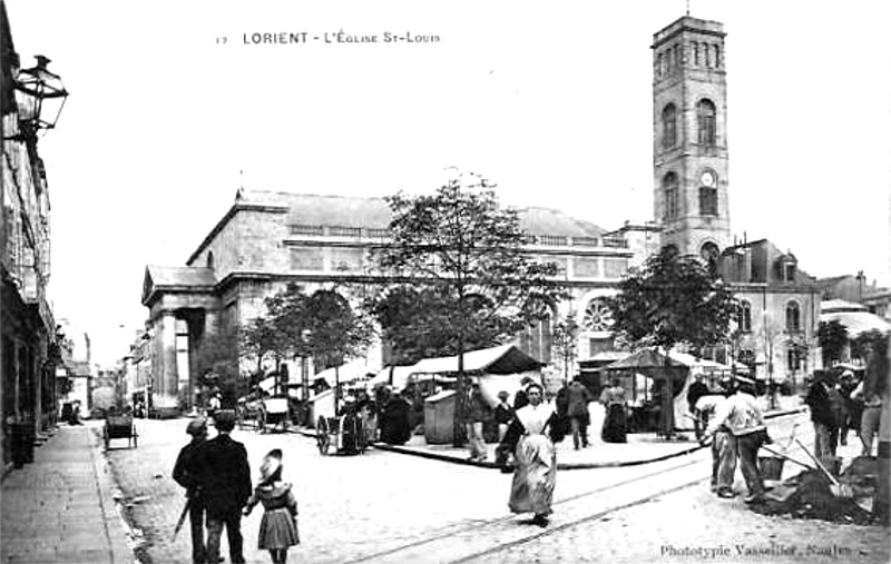 Eglise Saint-Louis  Lorient (Bretagne).