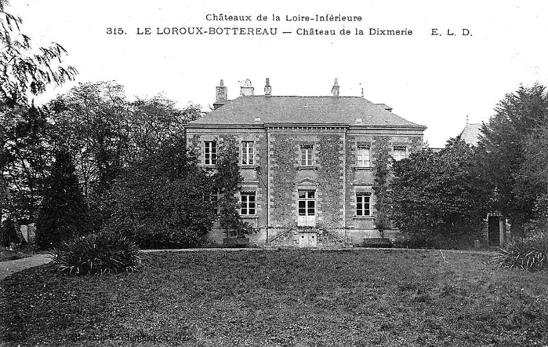 Manoir de la Dixmerie  Le Loroux-Bottereau (Bretagne).