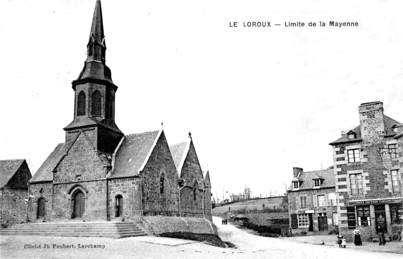 Eglise de Le Loroux (Bretagne).