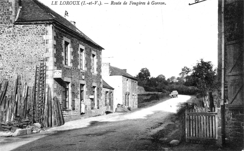Ville de Le Loroux (Bretagne).
