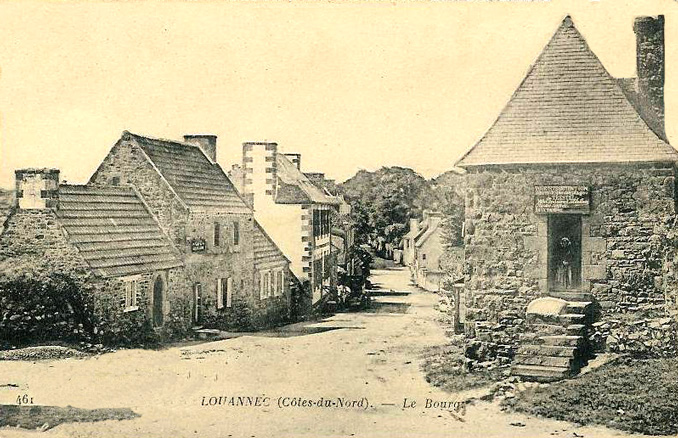Bourg de Louannec (Bretagne)