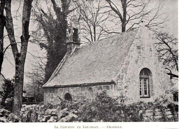 Louargat (Bretagne) : chapelle du Cleuziou.