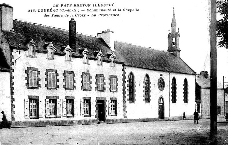 Chapelle de la Providence  Loudac (Bretagne).
