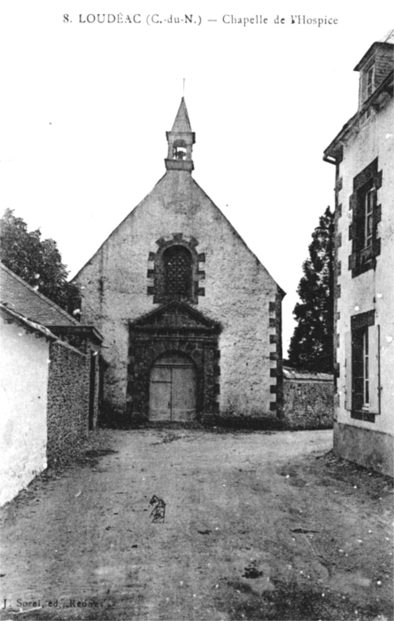 Chapelle Saint-Joseph de l'Hpital  Loudac (Bretagne).