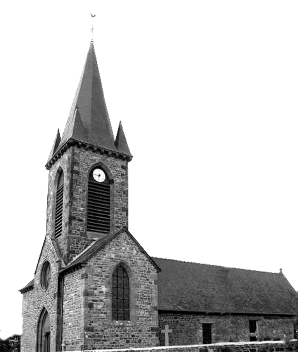 Eglise de Lourmais (Bretagne).