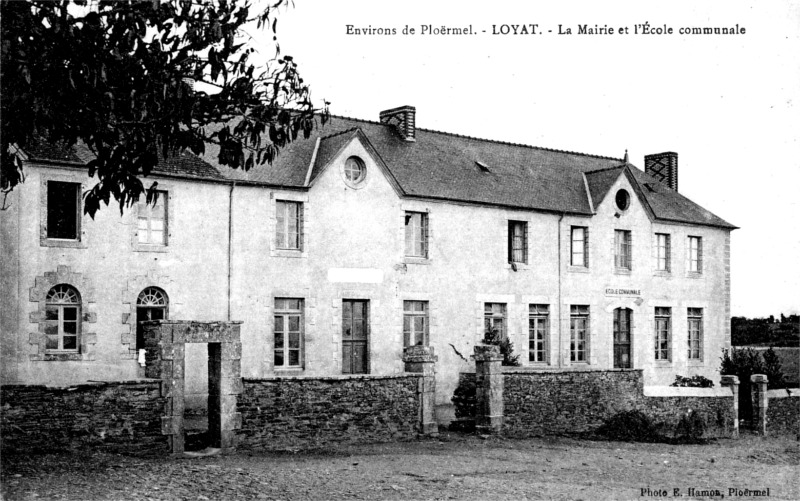 Ville de Loyat (Bretagne).