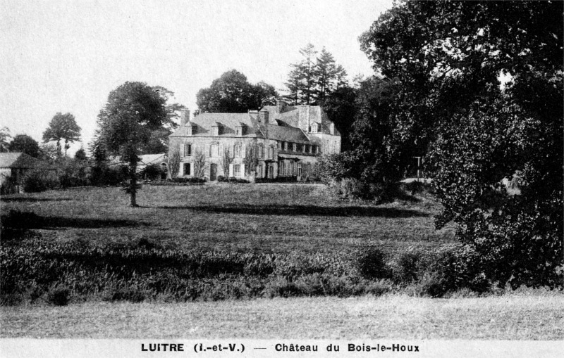 Chteau de Luitr (Bretagne).