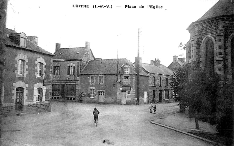 Ville de Luitr (Bretagne).