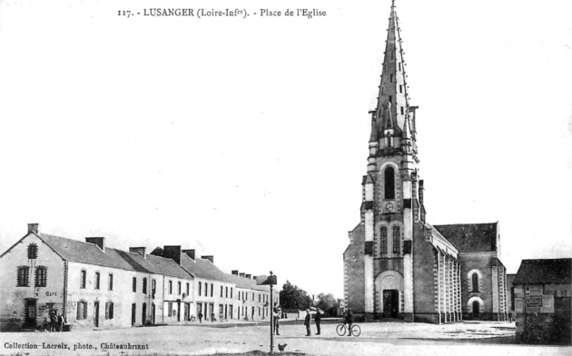 Eglise neuve de Lusanger.