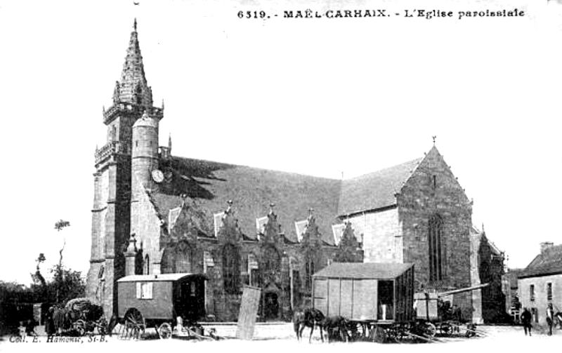 Eglise de Mal-Carhaix (Bretagne).