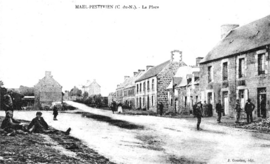 Ville de Mal-Pestivien (Bretagne).
