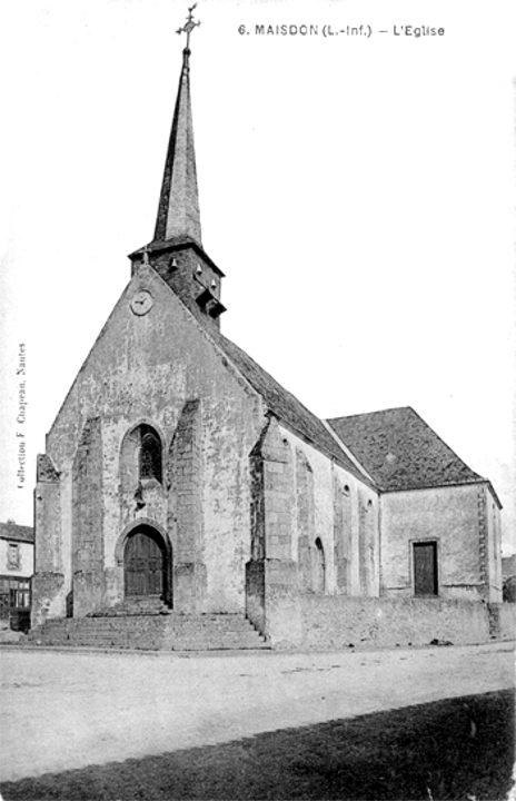 Eglise de Maisdon-sur-Svre (Bretagne).