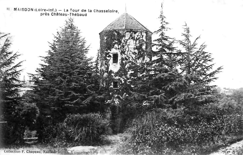 Ancien chteau de la Chasseloire  Maisdon-sur-Svre (Bretagne).