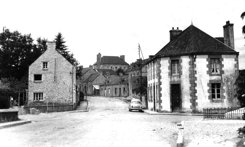 Ville de Malgunac (Bretagne).