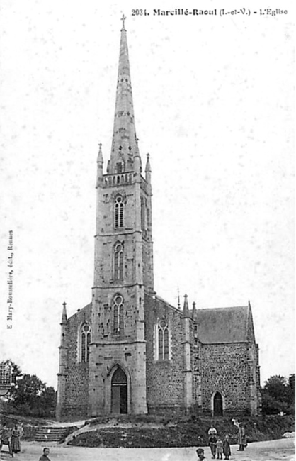 Eglise de Marcill-Raoul (Bretagne).