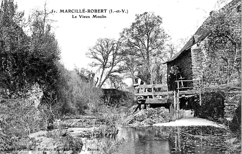 Moulin de Marcill-Robert (Bretagne).