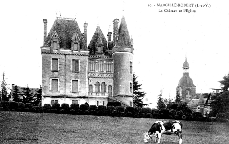 Chteau de Marcill-Robert (Bretagne).