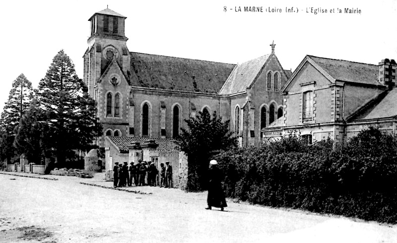 Eglise de La Marne (Bretagne).