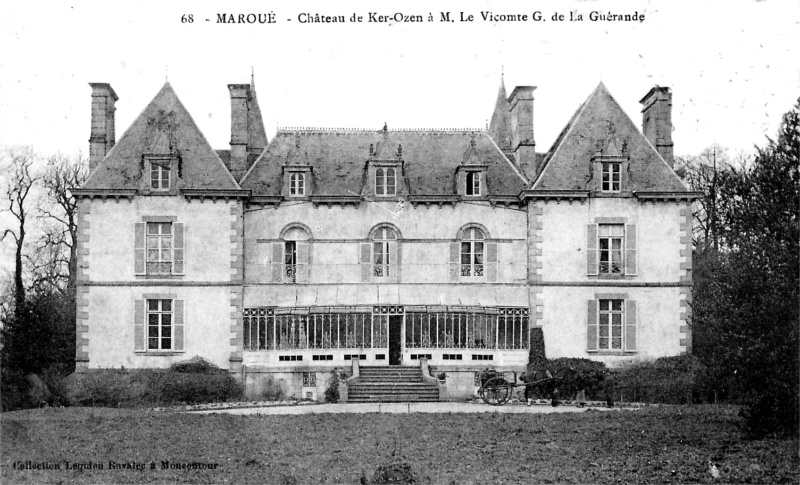 Chteau de Marou (Bretagne).