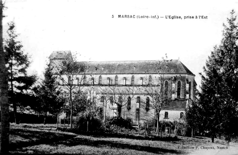 Eglise de Marsac-sur-Don (anciennement en Bretagne).